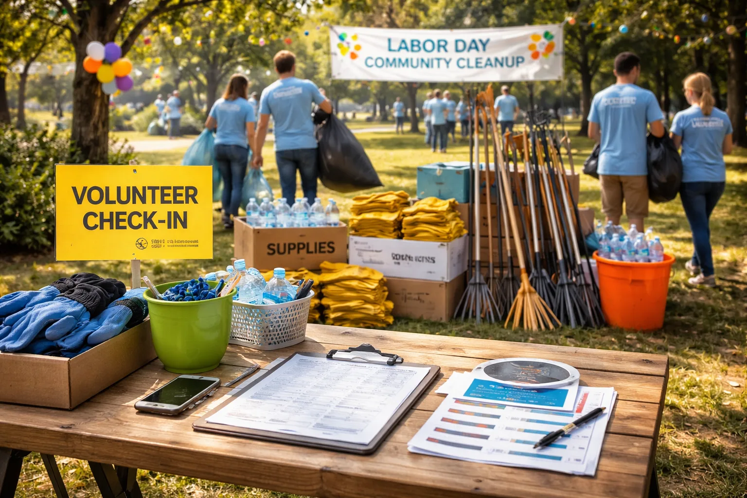 How to Plan a Labor Day Community Service Event and Collect Volunteer RSVPs Effortlessly