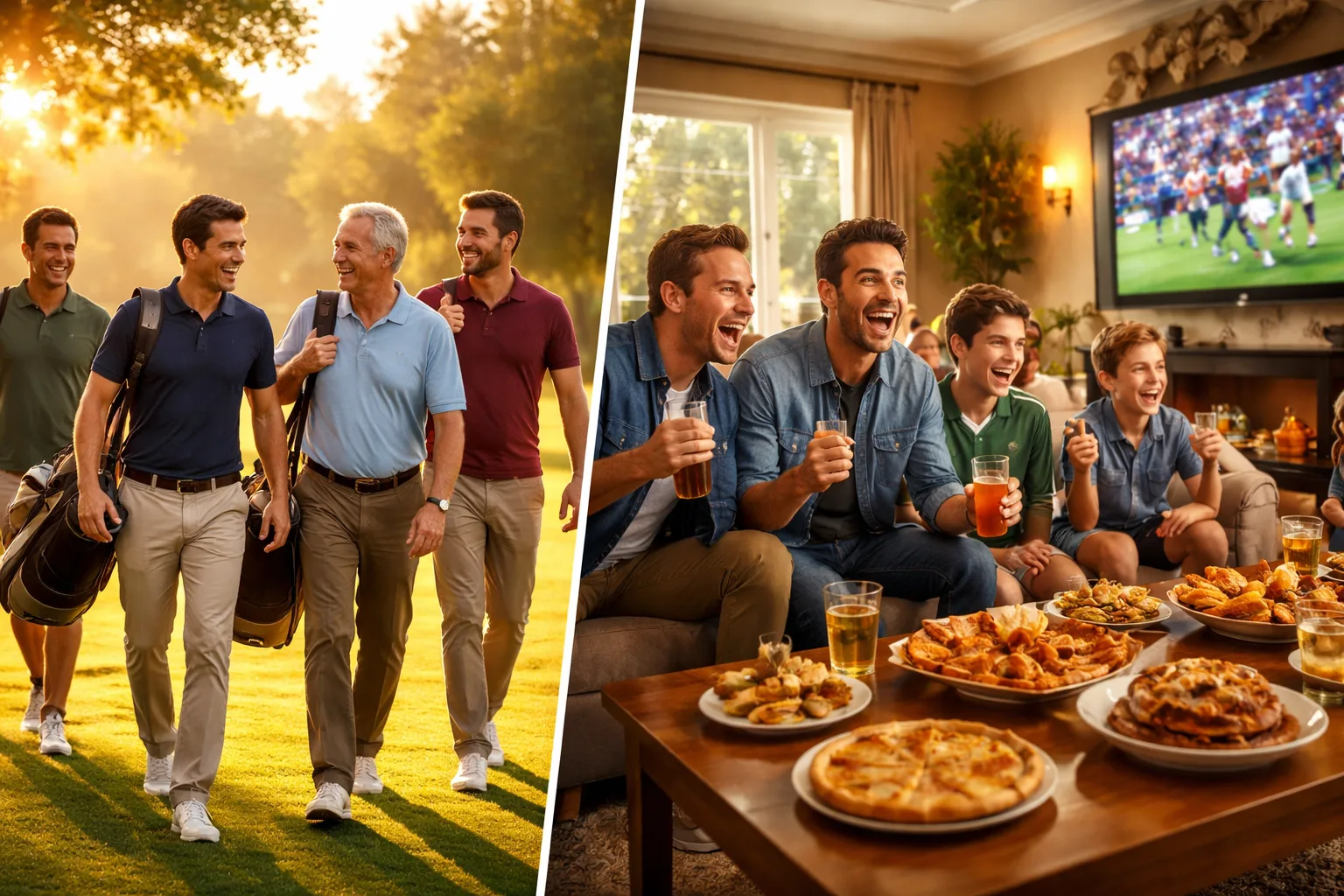 How to Plan the Perfect Father's Day Golf Outing or Sports Watch Party (That Dad Will Actually Love)