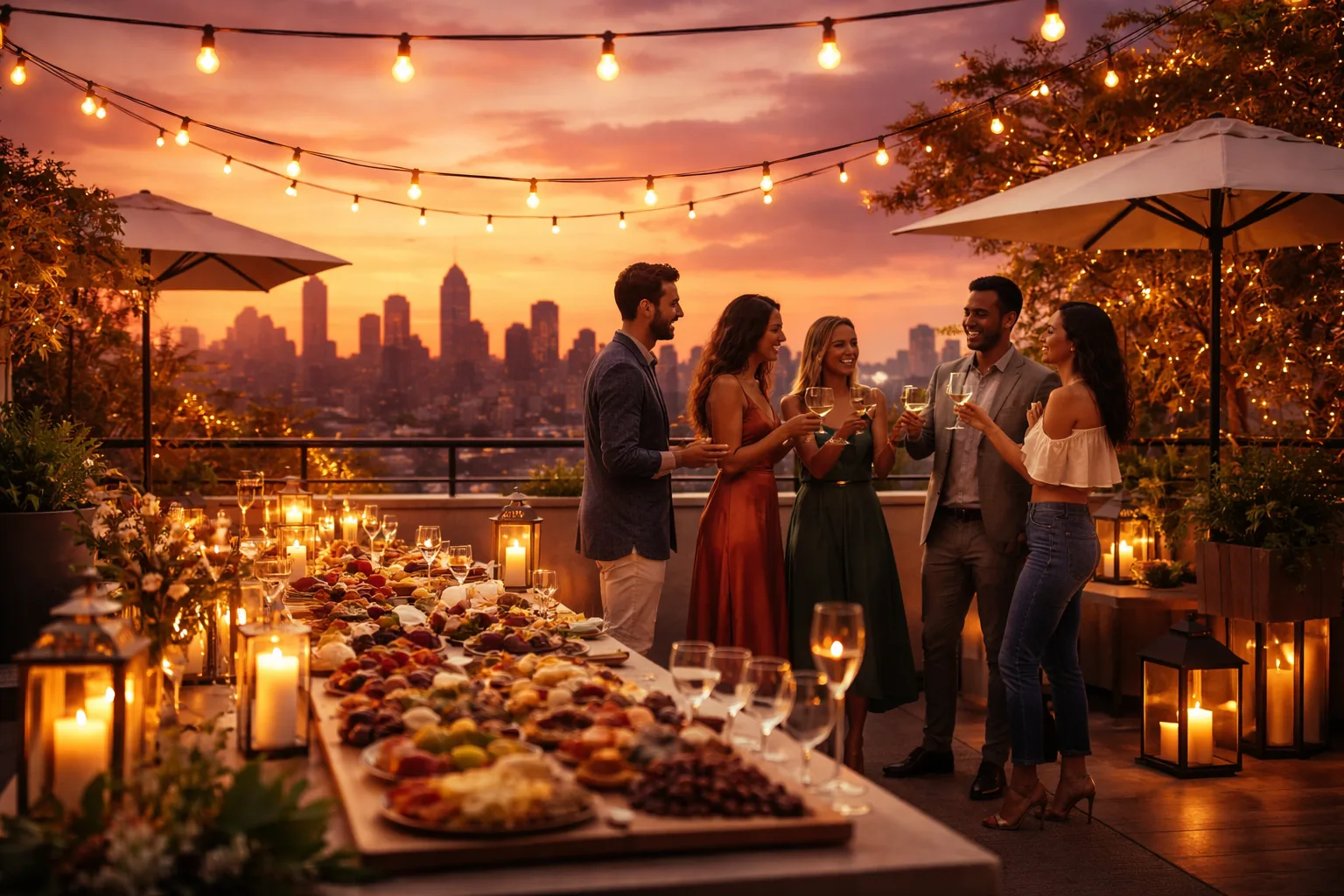 How to Plan a Labor Day Weekend Rooftop Party Your Guests Will Talk About for Years