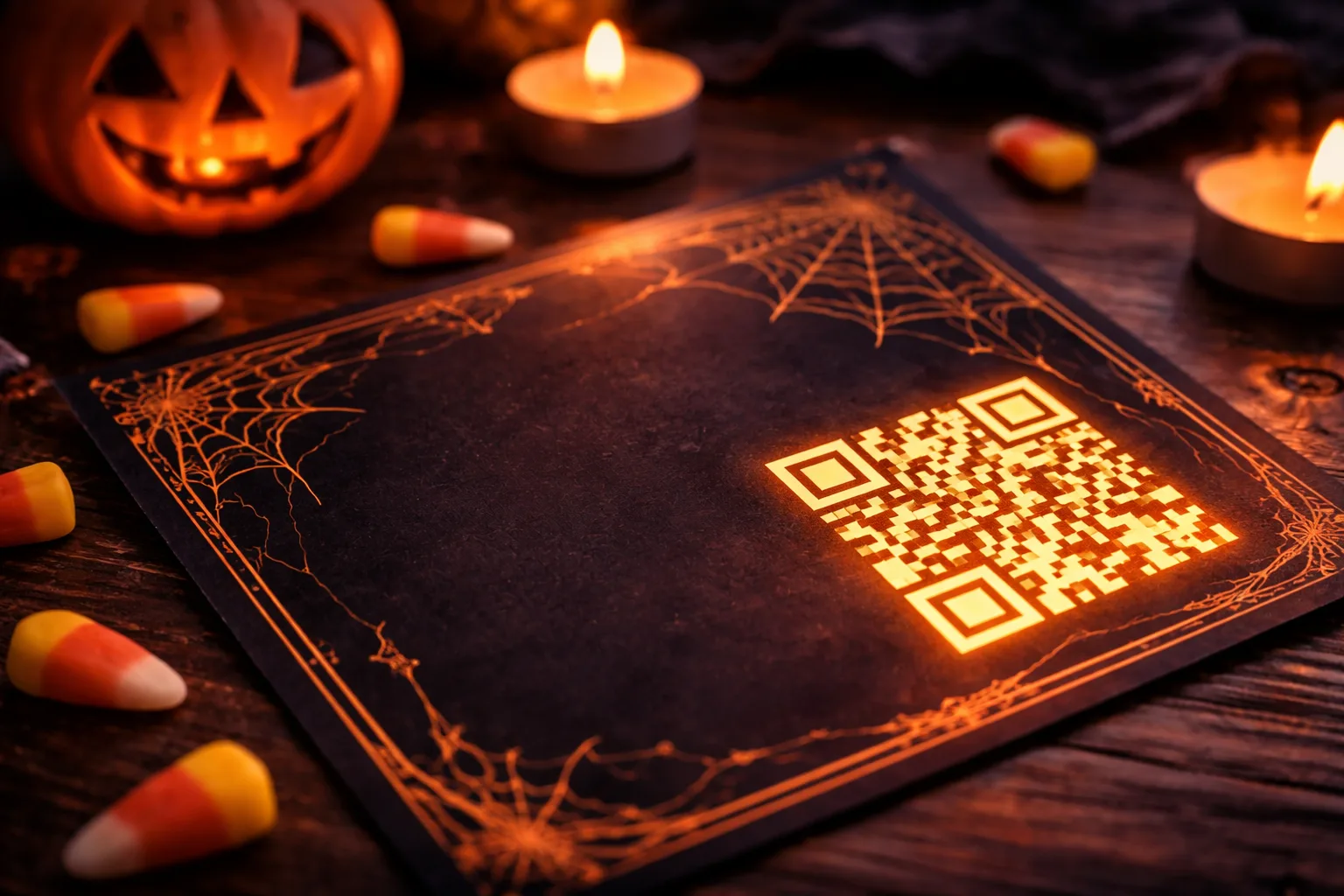 How to Add a Free RSVP QR Code to Your Halloween Party Invitation