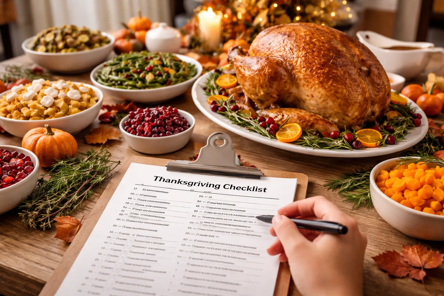 Thanksgiving Dinner Planning Checklist (2026)