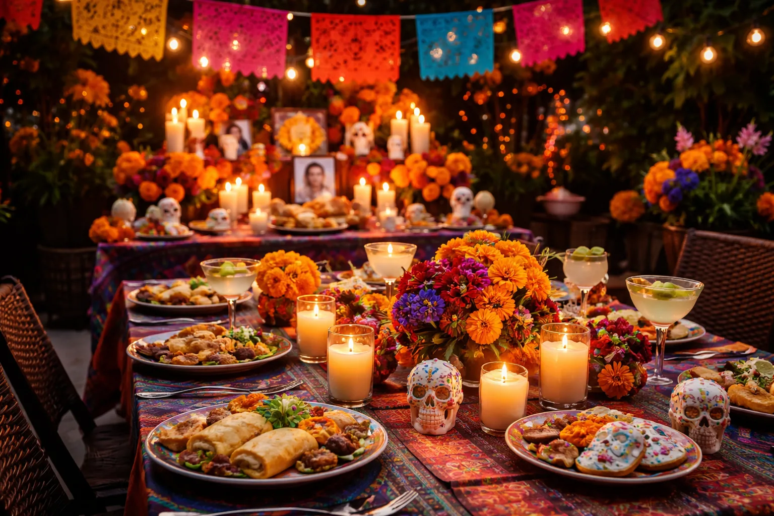 Día de los Muertos Invitation Wording Ideas