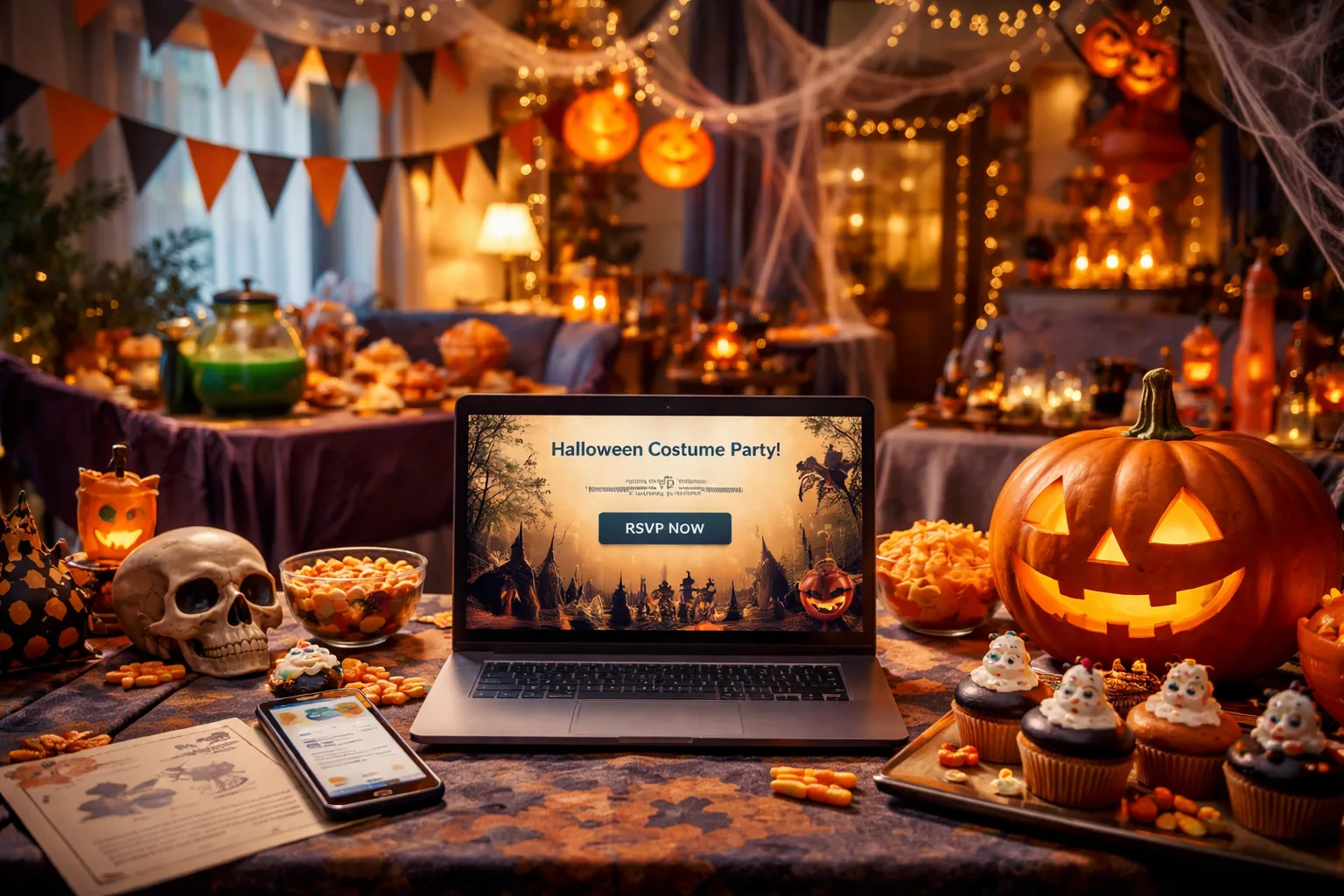 How to Plan a Halloween Costume Party and Collect RSVPs Online Without the Chaos