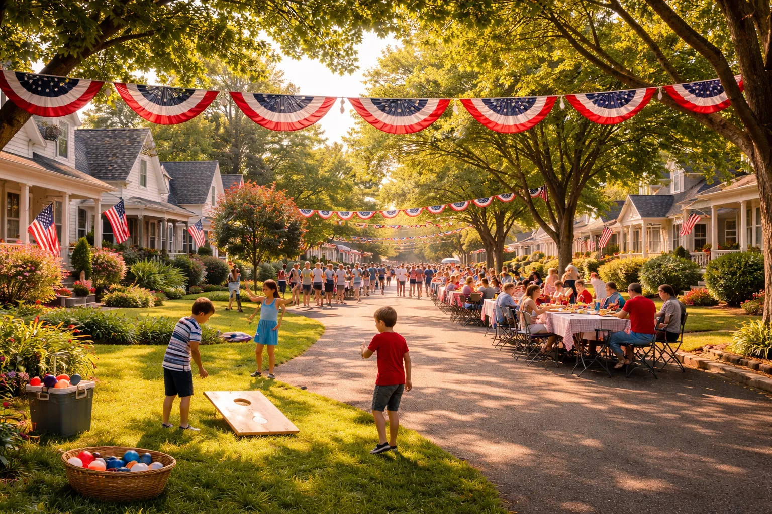 How to Plan a Flag Day Block Party That Brings Your Whole Neighborhood Together