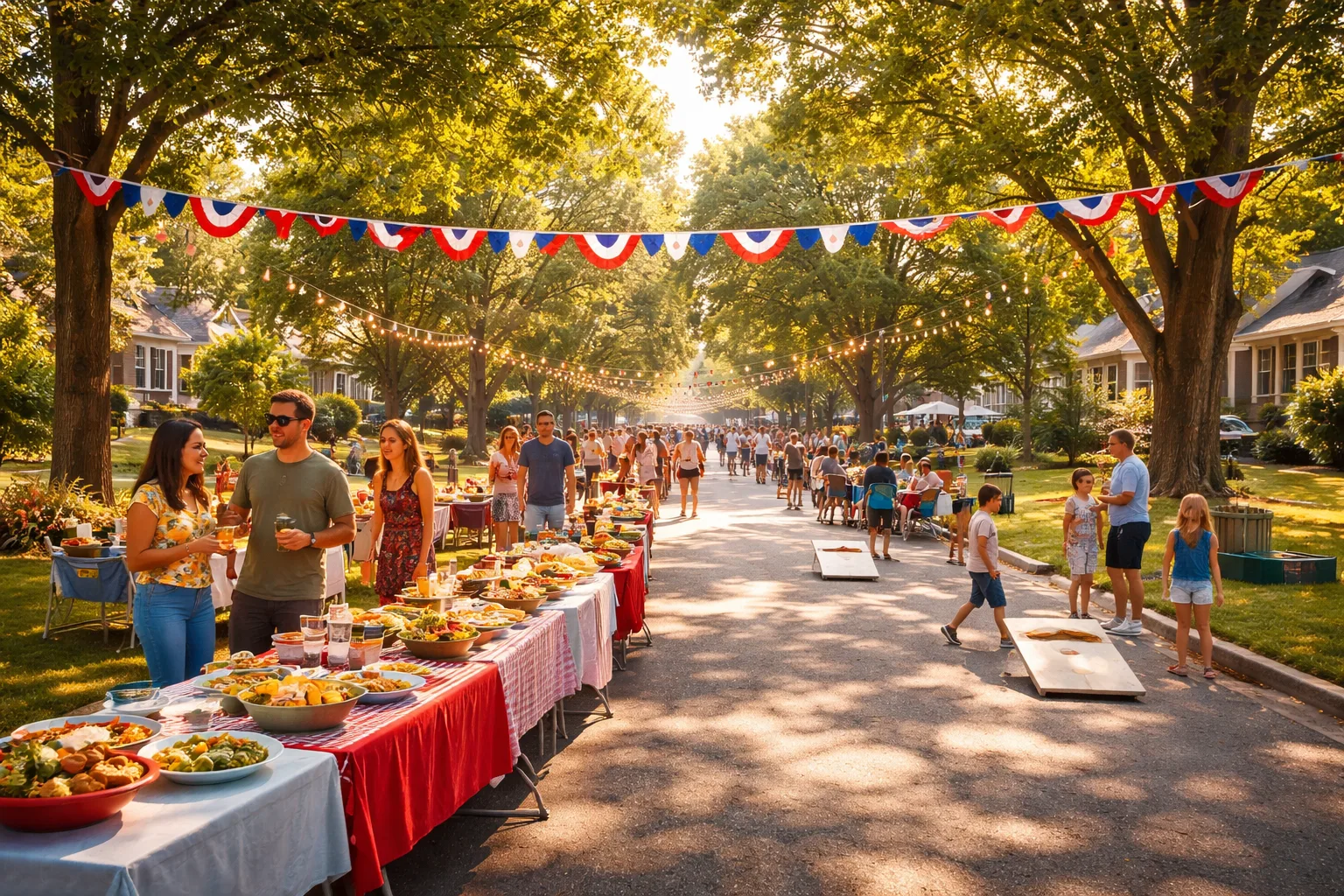 How to Plan a Labor Day Block Party That Brings the Whole Street Together