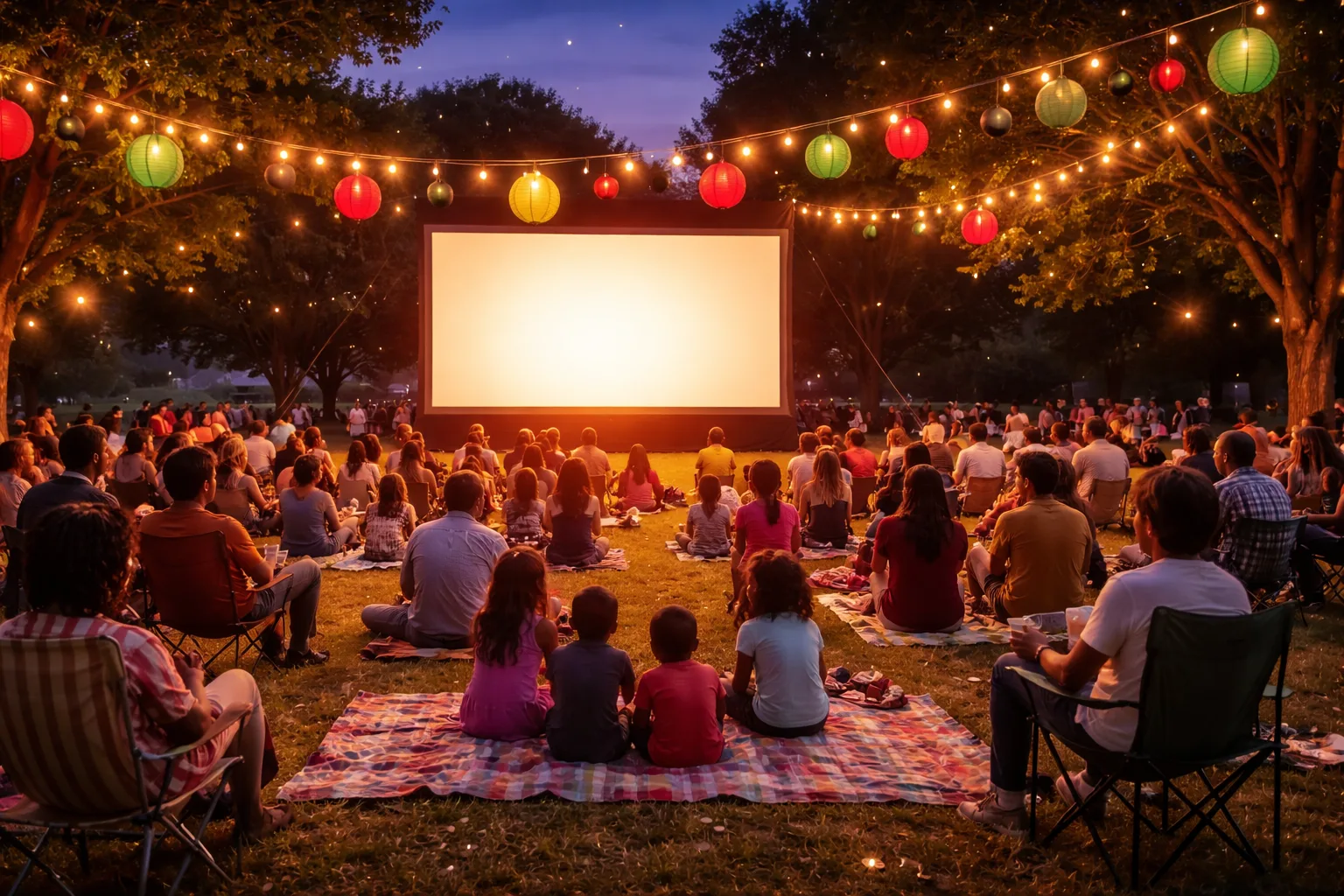 How to Plan a Juneteenth Outdoor Movie Night Celebration for Your Community