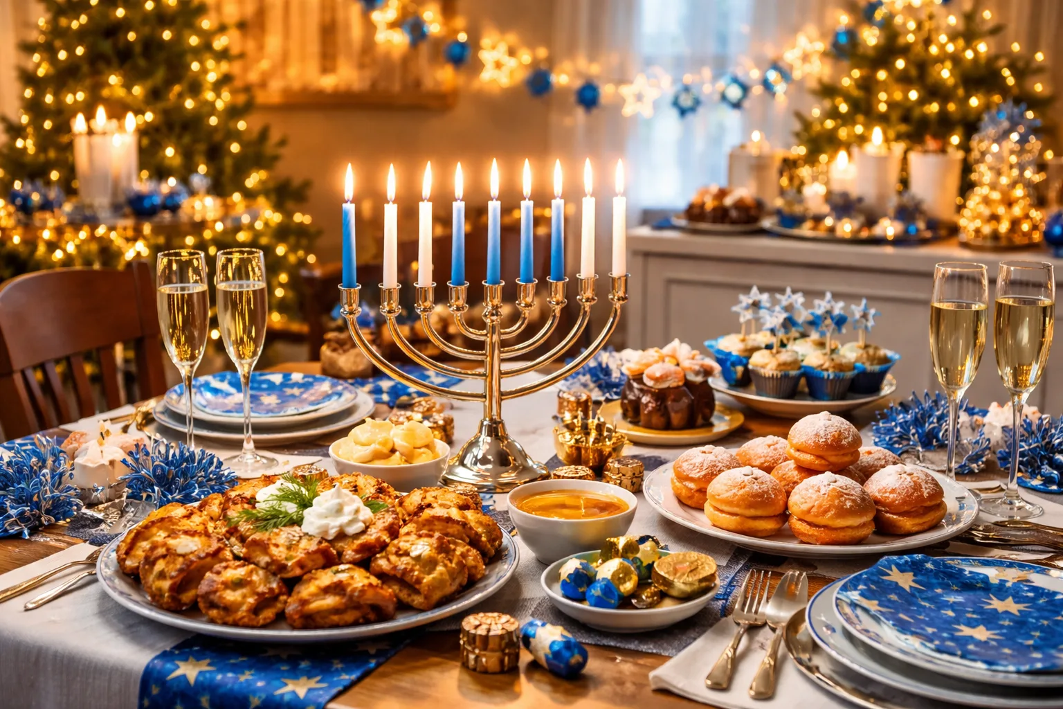 Hanukkah Party Ideas for Family and Friends