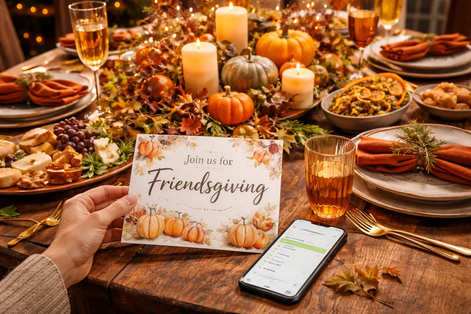 Friendsgiving Invitation Wording: 20 Examples